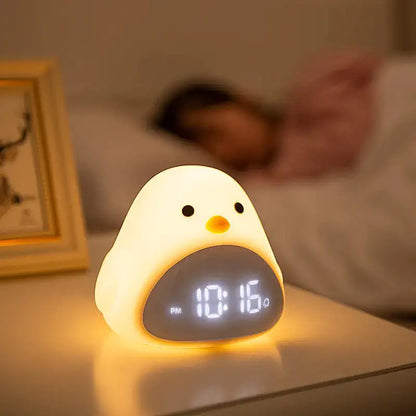 Bird Night Light Alarm Clock